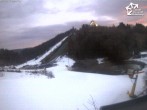 Archiv Foto Webcam Winterberg: Blick vom Quick Jet zur Schanze 06:00