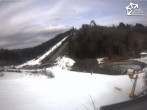 Archiv Foto Webcam Winterberg: Blick vom Quick Jet zur Schanze 13:00