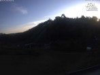 Archiv Foto Webcam Winterberg: Blick vom Quick Jet zur Schanze 05:00