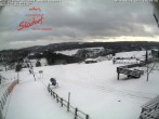 Archiv Foto Webcam Obere Postwiese - Piste, Lift und Schirmbar 15:00