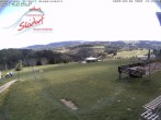 Archiv Foto Webcam Obere Postwiese - Piste, Lift und Schirmbar 13:00