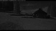 Archived image Webcam Base station Haldenköpfle - Mountain hut 23:00