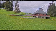 Archived image Webcam Base station Haldenköpfle - Mountain hut 13:00