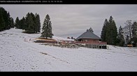 Archived image Webcam Base station Haldenköpfle - Mountain hut 13:00