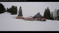 Archived image Webcam Base station Haldenköpfle - Mountain hut 13:00