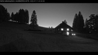 Archived image Webcam Base station Haldenköpfle - Mountain hut 23:00