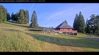 Archived image Webcam Base station Haldenköpfle - Mountain hut 06:00
