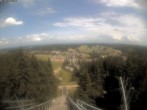 Archiv Foto Webcam Schönwald: Blick von der Adlerschanze 13:00