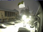 Archived image Webcam Town hall and church, Schoenwald 23:00