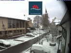 Archived image Webcam Town hall and church, Schoenwald 07:00