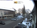 Archiv Foto Webcam Schönwald: Rathaus und Kirche 19:00