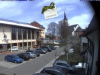Archived image Webcam Town hall and church, Schoenwald 11:00