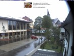 Archived image Webcam Town hall and church, Schoenwald 13:00