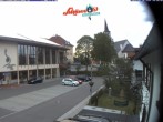 Archiv Foto Webcam Schönwald: Rathaus und Kirche 19:00