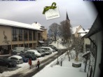 Archiv Foto Webcam Schönwald: Rathaus und Kirche 13:00