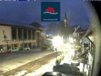 Archived image Webcam Town hall and church, Schoenwald 01:00