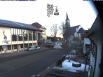 Archived image Webcam Town hall and church, Schoenwald 07:00