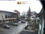 Archiv Foto Webcam Schönwald: Rathaus und Kirche 09:00