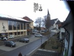 Archiv Foto Webcam Schönwald: Rathaus und Kirche 13:00