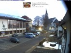 Archiv Foto Webcam Schönwald: Rathaus und Kirche 06:00