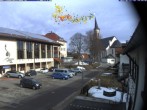 Archived image Webcam Town hall and church, Schoenwald 09:00