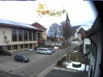 Archiv Foto Webcam Schönwald: Rathaus und Kirche 13:00