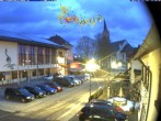 Archived image Webcam Town hall and church, Schoenwald 17:00