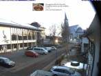 Archived image Webcam Town hall and church, Schoenwald 05:00