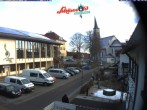 Archived image Webcam Town hall and church, Schoenwald 07:00