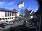 Archived image Webcam Town hall and church, Schoenwald 09:00