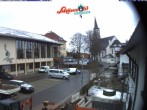 Archived image Webcam Town hall and church, Schoenwald 09:00