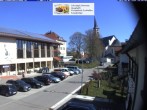 Archived image Webcam Town hall and church, Schoenwald 09:00