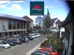 Archiv Foto Webcam Schönwald: Rathaus und Kirche 13:00