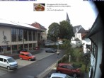 Archiv Foto Webcam Schönwald: Rathaus und Kirche 17:00