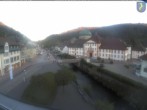 Archived image Webcam Main street of St Blasien Menzenschwand 19:00