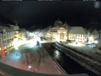 Archiv Foto Webcam St. Blasien: Hauptstraße Innenstadt 23:00