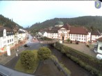 Archiv Foto Webcam St. Blasien: Hauptstraße Innenstadt 19:00