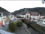 Archived image Webcam Main street of St Blasien Menzenschwand 19:00