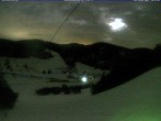 Archived image Webcam Menzenschwand, top station Moesle 01:00