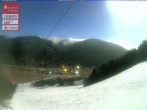 Archiv Foto Webcam Menzenschwand: Bergstation Mösle 23:00