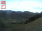 Archiv Foto Webcam Menzenschwand: Bergstation Mösle 19:00