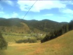 Archiv Foto Webcam Menzenschwand: Bergstation Mösle 13:00