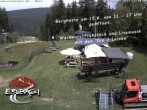 Archiv Foto Webcam Bergstation des Skigebiets Erlbach-Kegelberg 11:00