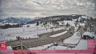 Archiv Foto Webcam Blick vom Berghof Fetz in Bödele 14:00