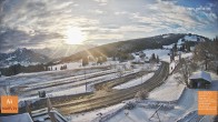 Archiv Foto Webcam Blick vom Berghof Fetz in Bödele 02:00