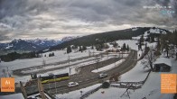 Archived image Webcam Bödele: View from restaurant Fetz 13:00