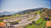 Archived image Webcam Bödele: View from restaurant Fetz 09:00