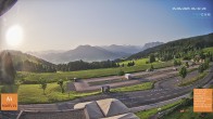 Archiv Foto Webcam Blick vom Berghof Fetz in Bödele 05:00