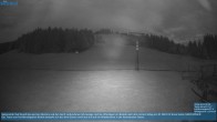 Archived image Webcam Chair Lift Lank in Bödele ski resort 22:00