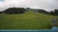 Archived image Webcam Chair Lift Lank in Bödele ski resort 00:00